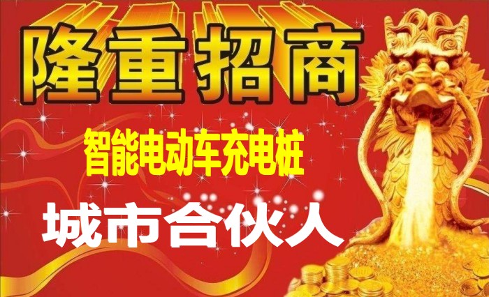 10路電動車智能充電樁，誠招城市合伙人